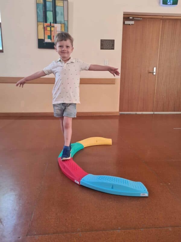 Curved Balance Beam