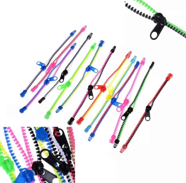 Zipper Bracelet Fidget Toy (random colour)