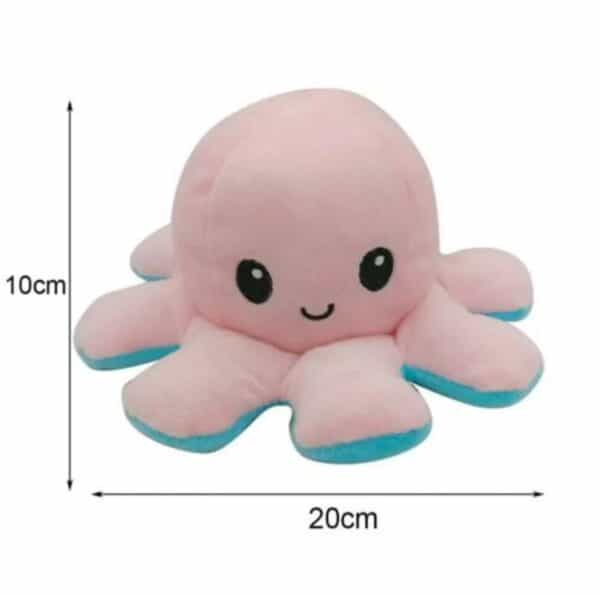 Reversible Octopus Plush Toy
