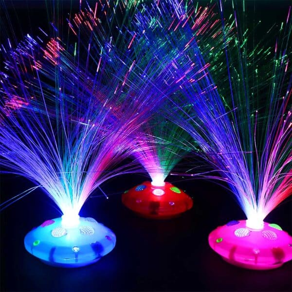 Colourful Optical Fibre Lights
