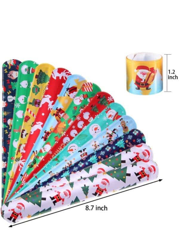 Christmas slap bands