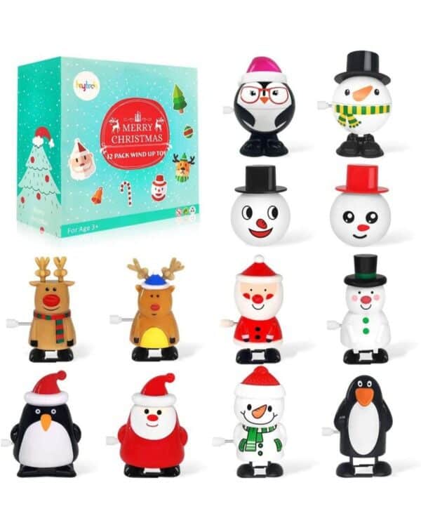 Wind-Up Walking Christmas Toy